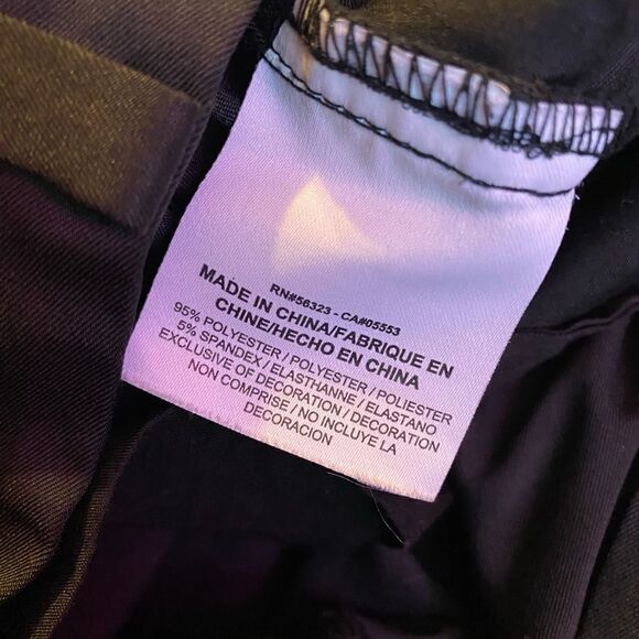 Nike Golf Tour Performance Dri-Fit Black Slacks 34x32 - Picture 7 of 7